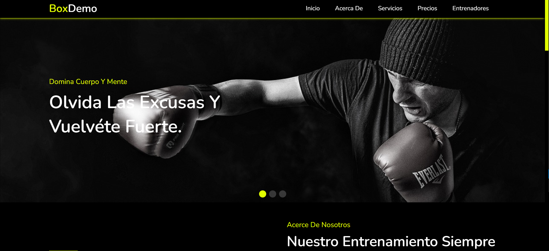 Proyecto Sitio Web